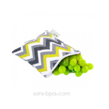 Sac Gourmandise ZIG-ZAG GRIS