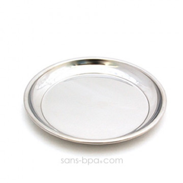 Assiette inox 26 cm PLATE