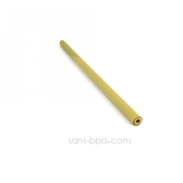 1 paille longue bambou