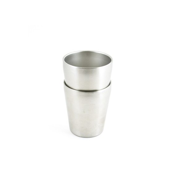 Lot 2 P Tites Timbales Inox Isole 0ml Sans Bpa