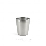 La P'tite timbale inox isolé 200ml