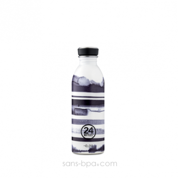 Gourde inox 500 ml URBAN - STRIPES