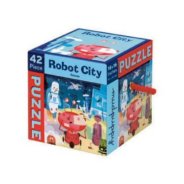 Puzzle ROBOTS 42 pièces de MudPuppy