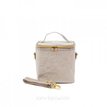 Sac isotherme Petite Poche - STONE GREY PAPER
