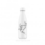Bouteille isotherme inox 500ml - TROPICAL FLAMINGO