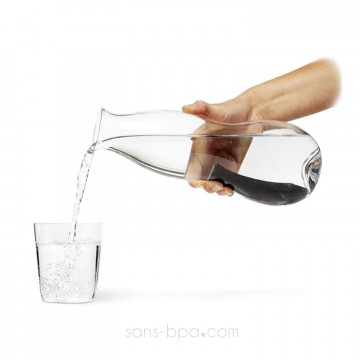Carafe filtrante verre 1100 ml