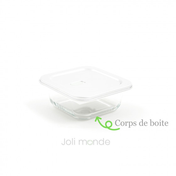 Corps de boite de rechange pour contenant De verre & d'inox - Joli Monde