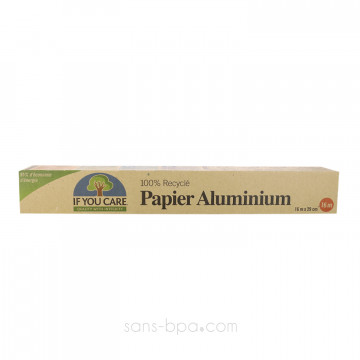 Papier aluminium recyclé - If you Care