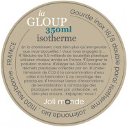 Gourde inox 350 ml - La GLOUP isotherme