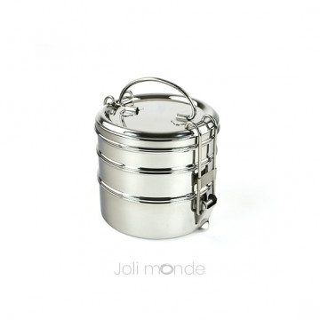 Tiffin rond 3 étages