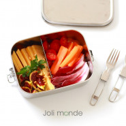 Kit découverte La Bento bambou inox & sa boite à sauce