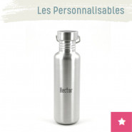 Gourde personnalisable 100% inox 800 ml - La GLOUP - JOLI MONDE