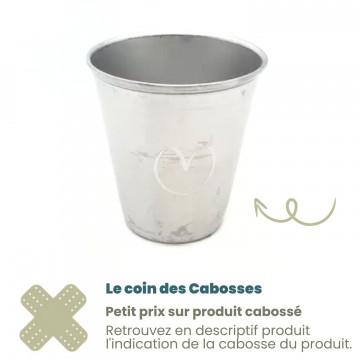 Cabosse - La Mini timbale inox 75 ml - JOLI COEUR - Joli Monde