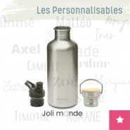 Gourde personnalisable 100% inox 1200 ml - La GLOUP - JOLI MONDE