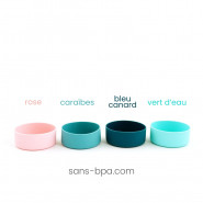 Base anti-choc pour gourde en silicone