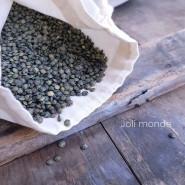 Sac à vrac . maille tissée . SMALL 15 x 25 cm - Farines & céréales . Poids 18 g - Joli Monde