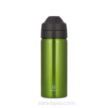Gourde inox isotherme anti-fuite Cocoon 500 ml - Green - Ecococoon