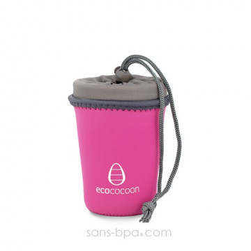 Housse nomade 4 verres - Pink - Ecococoon