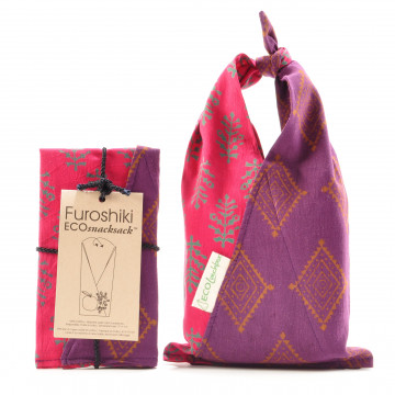 Sac EcoSnack SeaFuschia